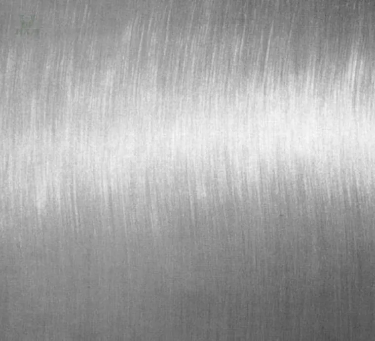 brushed stainless steel finish