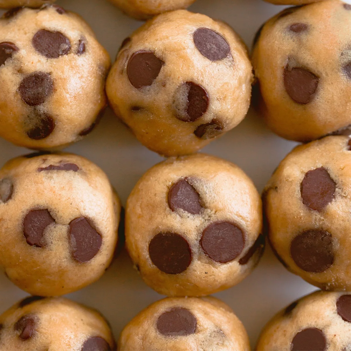 cookie dough balls