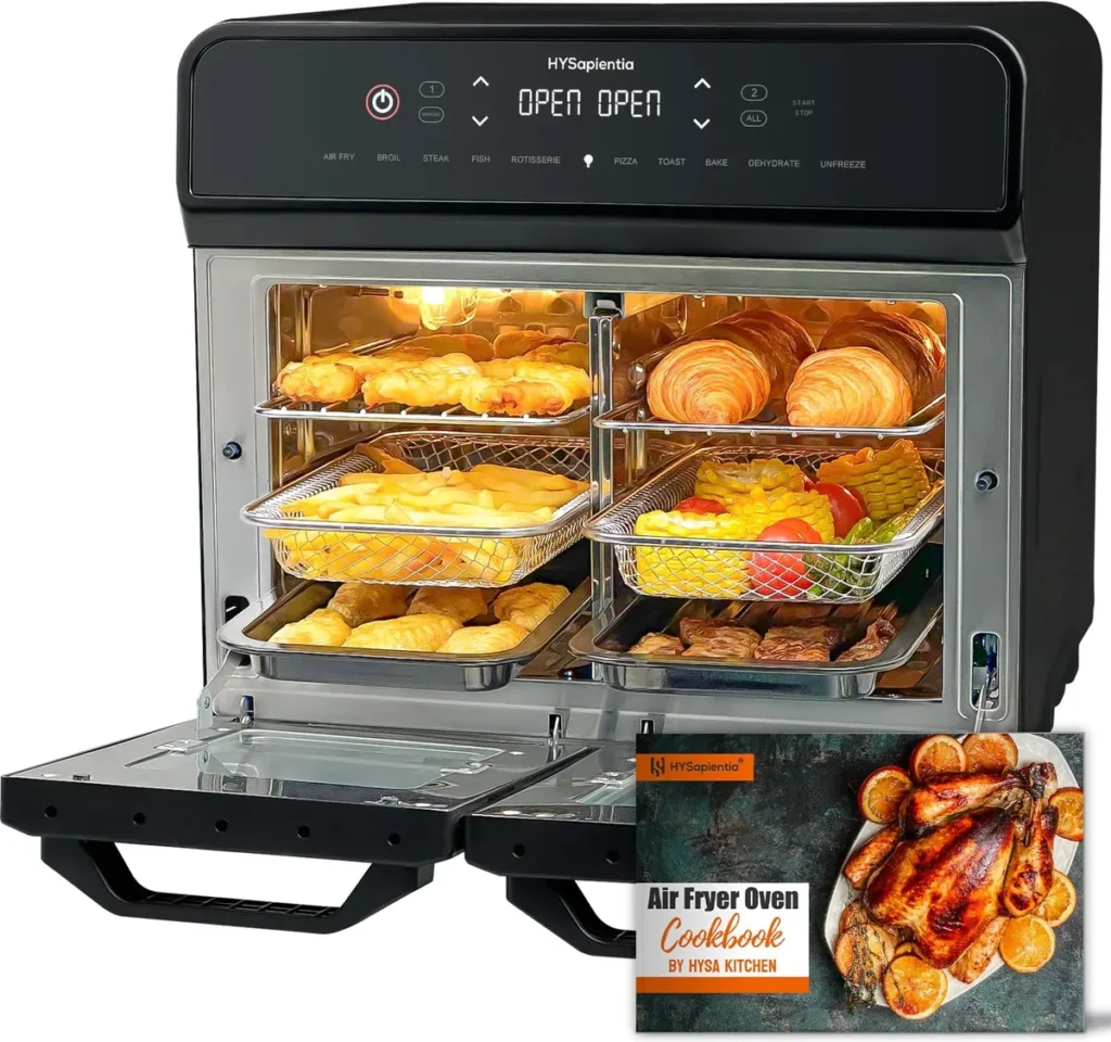 dual zone air fryer size problem