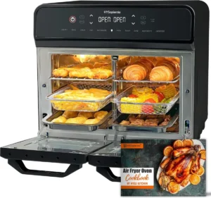 dual zone air fryer size problem