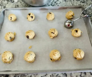 how to bake chocolate chip cookies in air fryer toaster oven