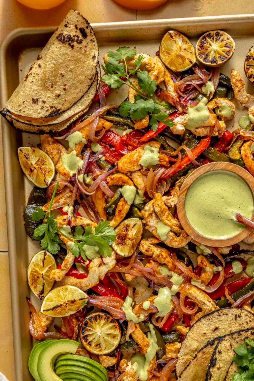 how to make sheet pan fajitas in air fryer toaster oven